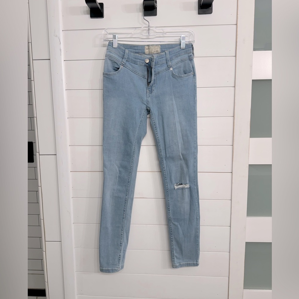 Free People jeans, size 25, skinny